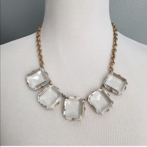 MOVING SALE 🏠 J. Crew Crystal Cube Necklace